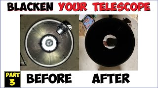 Flock Your Telescope Black - Telescope Fix & Upgrade Challenge (PART 3) Reflactor