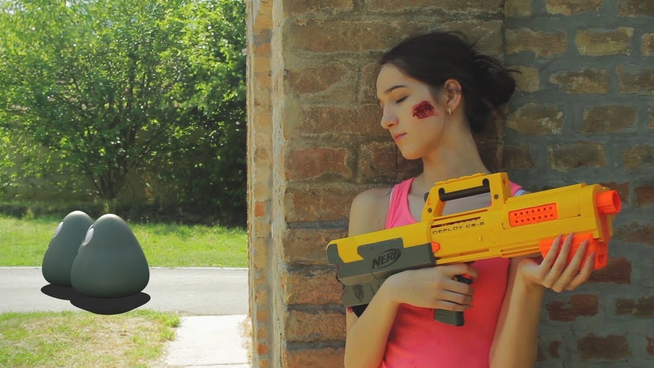 zombie nerf war videos