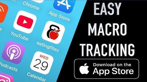 Great New Food Macro App. Calculate/Track ios Free App Giveaway! (See Description)