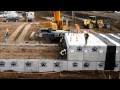 Supersized Clamshell Box Culvert Install - 407 ETR & Anchor Concrete