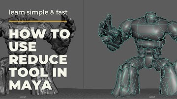 The Easiest Way to Learn Maya Reduce Tool