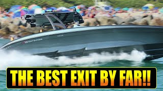 Powerful And Crazy Exit!! Haulover Inlet | Miami Boats