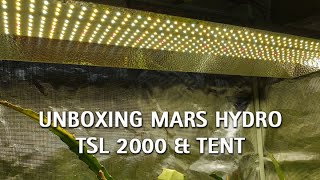 Mars Hydro TSL2000 Unboxing and Setup