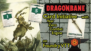 Dragonbane Card Initiative - Explained in Simple Terms #foundryvtt