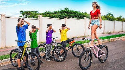 Ela não tinha uma Bike... pediu apenas uma oportunidade e Impressionou a todos