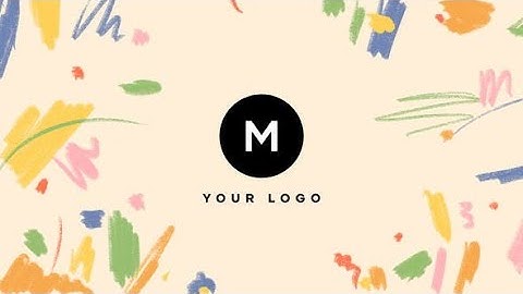 Hand Drawn Brush Scribble Logo After Effects Template Videohive 26665067