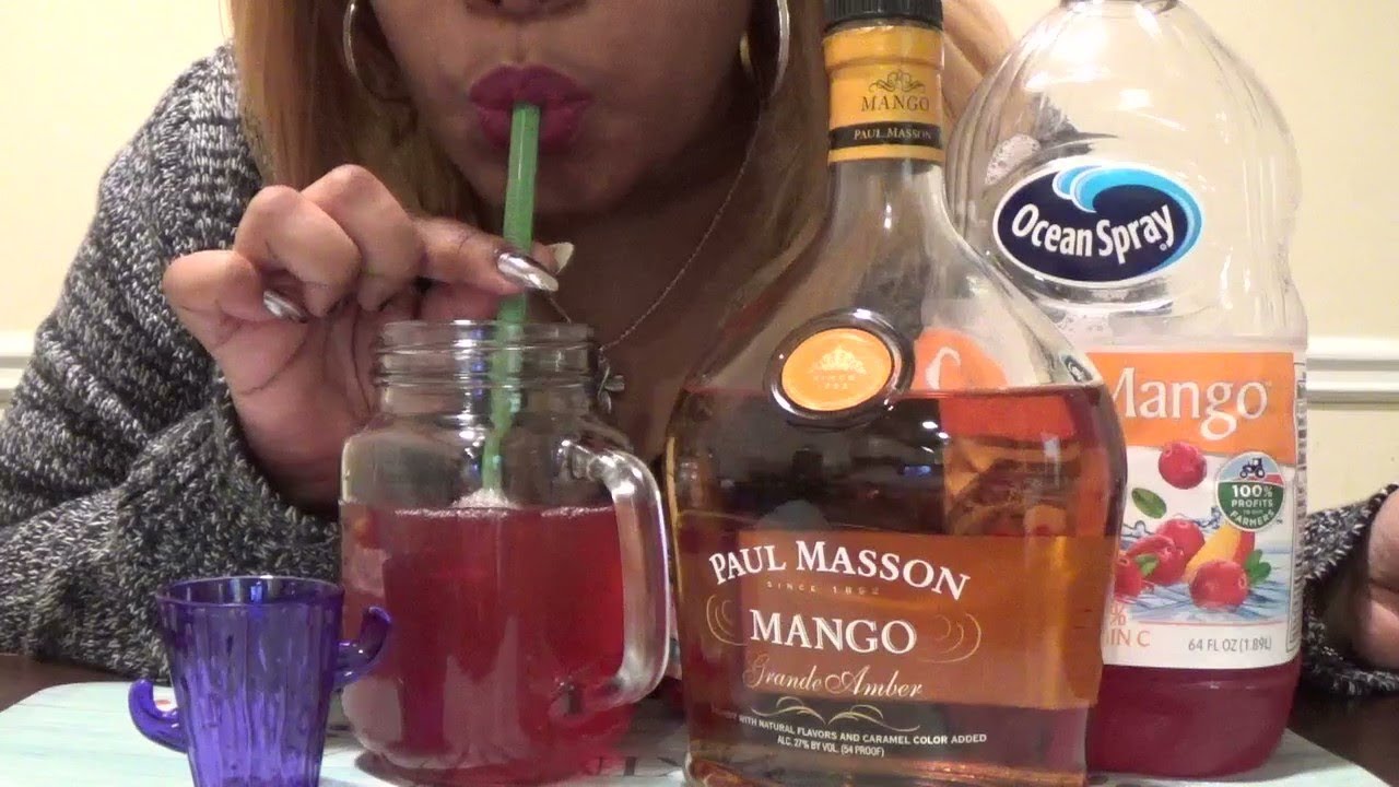 PAUL MASSON MANGO MIXED DRINK RECIPE YouTube
