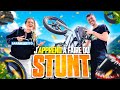 JE DÉCOUVRE LE STUNT AVEC @lezitow ! Elle est choquée 😳 (vidéo 100k abonnés !)-  ErDoZz