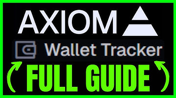 Axiom WALLET TRACKER Guide (Track Profitable Wallets) 2025