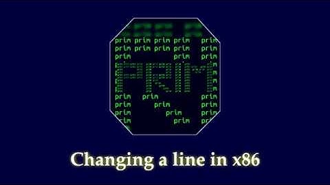 Changing line while printing in x86 | Assembly language | Code and explanation