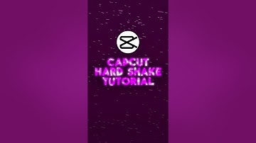 CapCut ✦ Hard Shake Tutorial ✦ #shorts #capcutedit