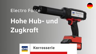 Electro Force - Hochleistungs-Push/Pull-Ausbeulsystem