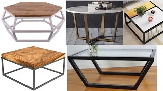 Metal frame coffee table ideas / metal furniture design - coffee table ideas
