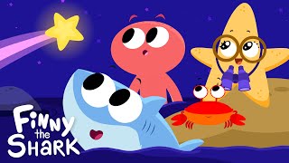 Twinkle Twinkle Little Star | Bedtime Song for Kids | Finny The Shark