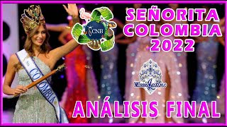 Señorita Colombia 2022 - Análisis Final
