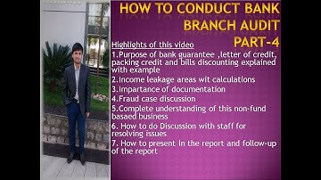 HOW TO CONDUCT CONCURRENT AUDIT PART 4OF6 PRESENTED BY CA SATISH KUMAR(SK) ARTICLE STUDENTS AND CA