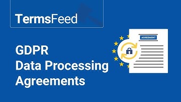 GDPR Data Processing Agreements