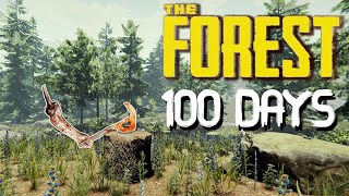 I Survived 100 Days In The Forest and Here's What Happened