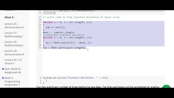 NPTEL Programming In Java Week 6 Programming Assignment 4 Answers l March 2024