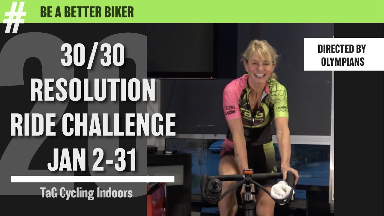 30 min Indoor Cycling Challenge Day 20