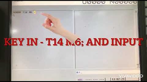 CNC MILLING ROBODRILL HOW TO TOOL CHANGE