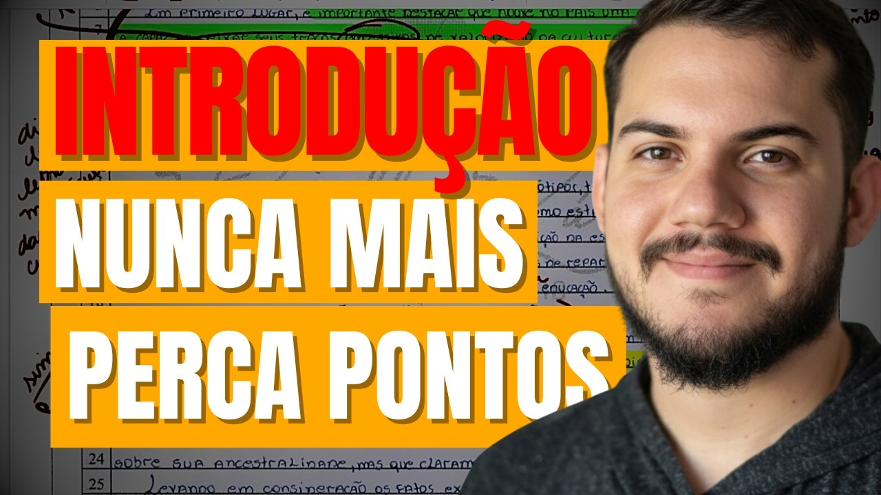 REDAÇÃO: ESCREVA UMA INTRODUÇÃO SEM NENHUM DEFEITO (AULA COMPLETA)