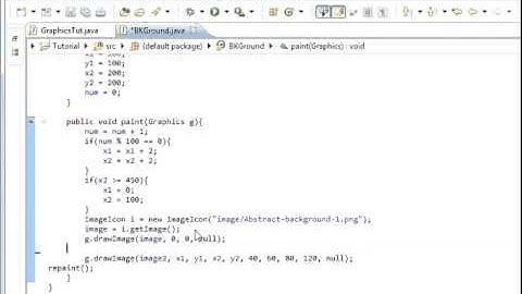 Java programming part 99 Graphics : Java Animation 2