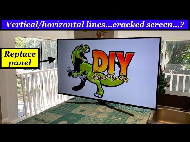 flyde en million indendørs How to replace TV screen/panel - DIY Samsung/LG/Sony/Vizio - YouTube