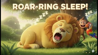 Funny Kids Poem | Sleepy Lion Dream 😴🦁 | Sleepy Lion 🦁 Funny Kids Poem | Cartoon Rhymes for Children screenshot 5