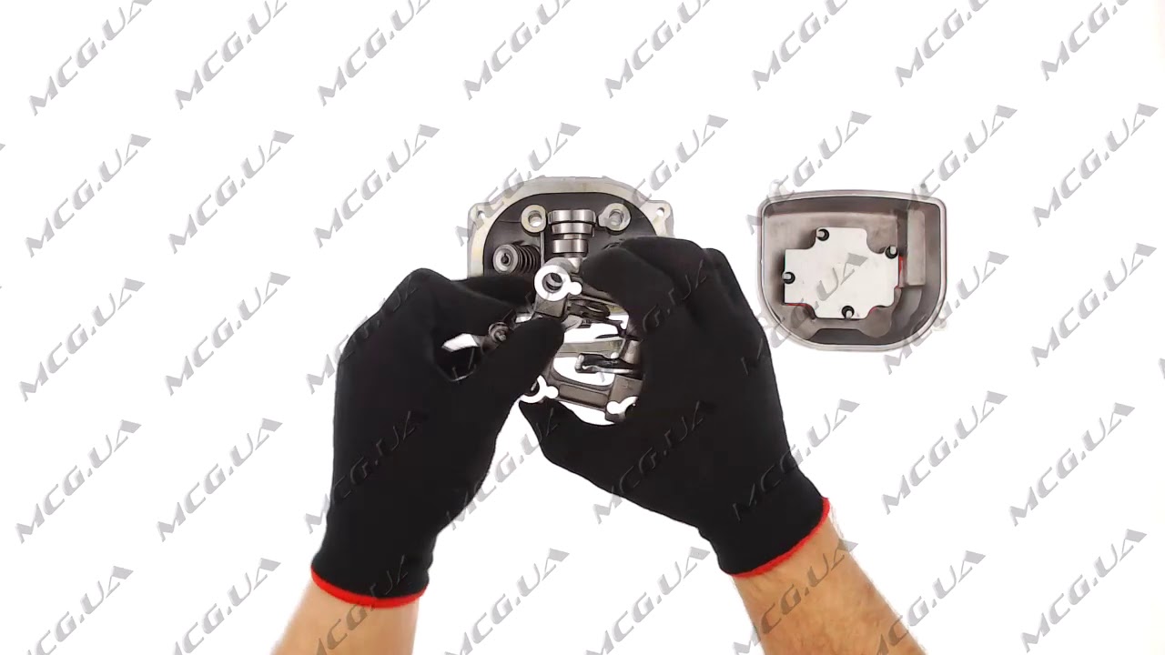 G 1036 Головка цилиндра 4T GY6 150 (в сборе, +крышка) JH (mod:A) (Код товара: G-1036)