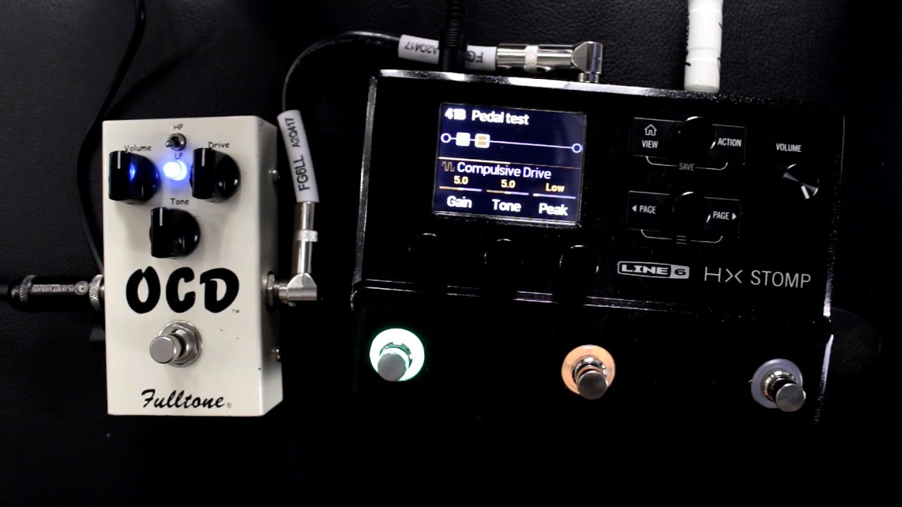Fulltone OCD VS Line 6 HX Stomp - Pedal Battle - YouTube