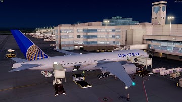 Loading up KDEN Prepar3D v3.4 PMDG 777 4K