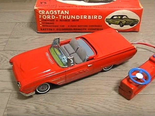 米澤玩具、電動リモコン走行 フォード サンダーバード (FORD