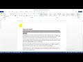 MS Word Class 03 || MS Word 2016 || MS Word 2019