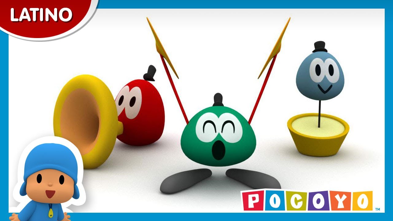 🎺 POCOYÓ en ESPAÑOL LATINO - ¡Música maestro! [1x02] | CARICATURAS y DIBUJOS ANIMADOS