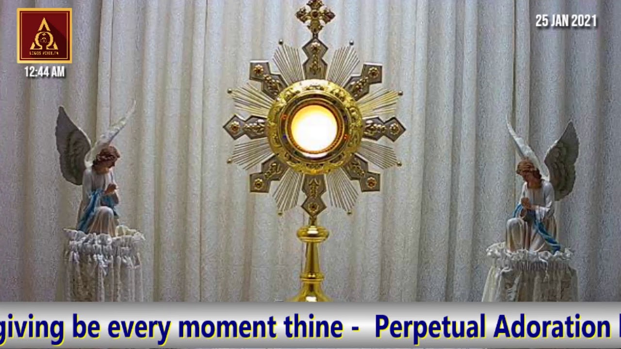 PERPETUAL ADORATION Live From Logos Retreat Centre Bangalore YouTube PERPETUAL ADORATION Live From Logos Retreat Centre Bangalore YouTube