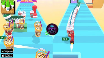 Coffee Stack - Gameplay Walkthrough Part 5 All Levels 40-45 (Android,iOS)