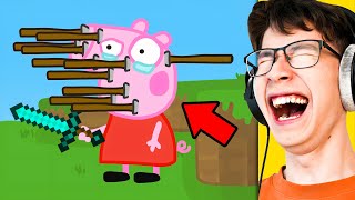 Peppa Pig VS Minecraft! (Funny Animation) by EYstreemReacts 5,706,436 views 4 months ago 37 minutes