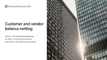 Saldoverrekening van klant- en leverancierssaldi voor Dynamics 365 Finance | TechTalk