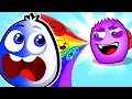 Op and bobs colorful adventure red  blue learning fun  toddler engaging cartoons