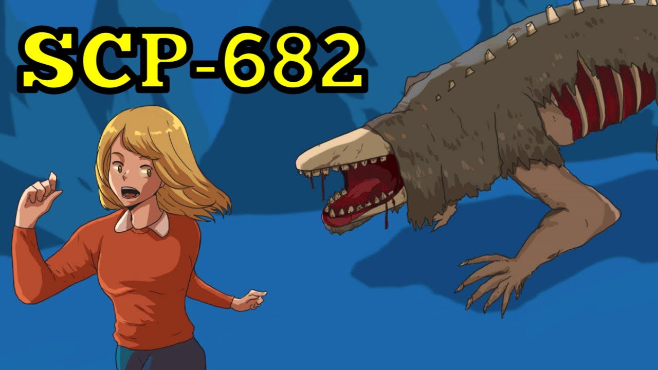 SCP-682 as easter egg monster from our game : r/SCP