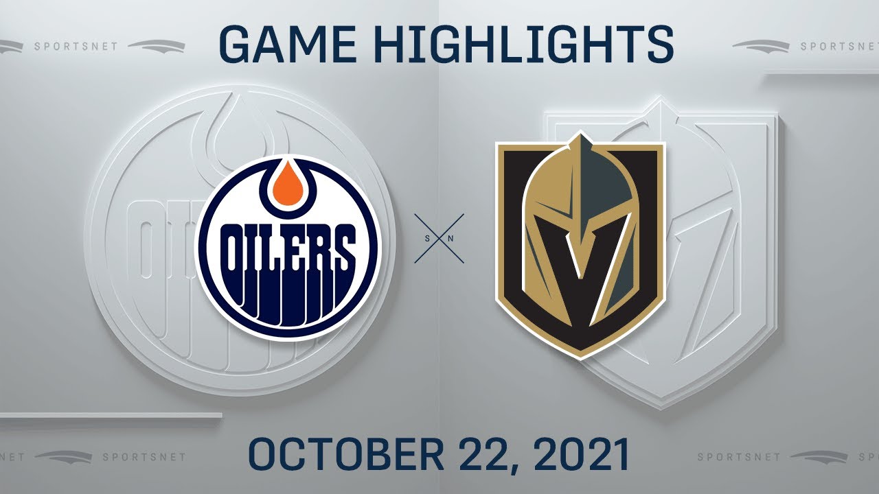 NHL Highlights | Oilers vs. Golden Knights - Oct. 22, 2021