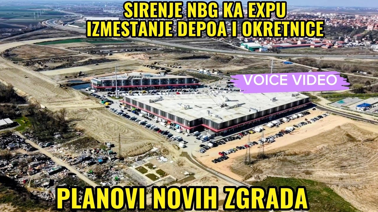 NASTAVAK JURIJA GAGARINA I PROSIRENJE UZ NOVI DEPO I OKRETNICU ULAZ NA MAGISTRALU NOVE ZGRADE USKORO