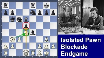 Karpov-Uhlmann | Isolated pawn | Blockade and exchanges