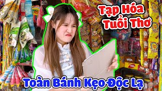 Thử Thách 200K Mua Đồ Tuổi Thơ Trước Cổng Trường Học - Vê Vê Channel