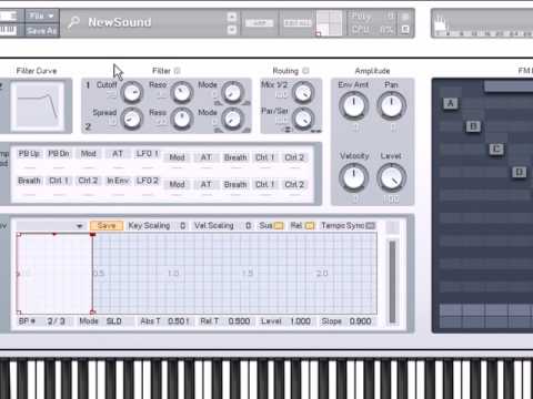 Ni - Basic FM8 Tutorial - Creating a House Bass/Lead