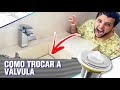 CUBA DE PORCELANATO 1 ANO DEPOIS I ERRAMOS FEIO NA VÁLVULA DA PIA - COMO TROCAR? I Diario de obra