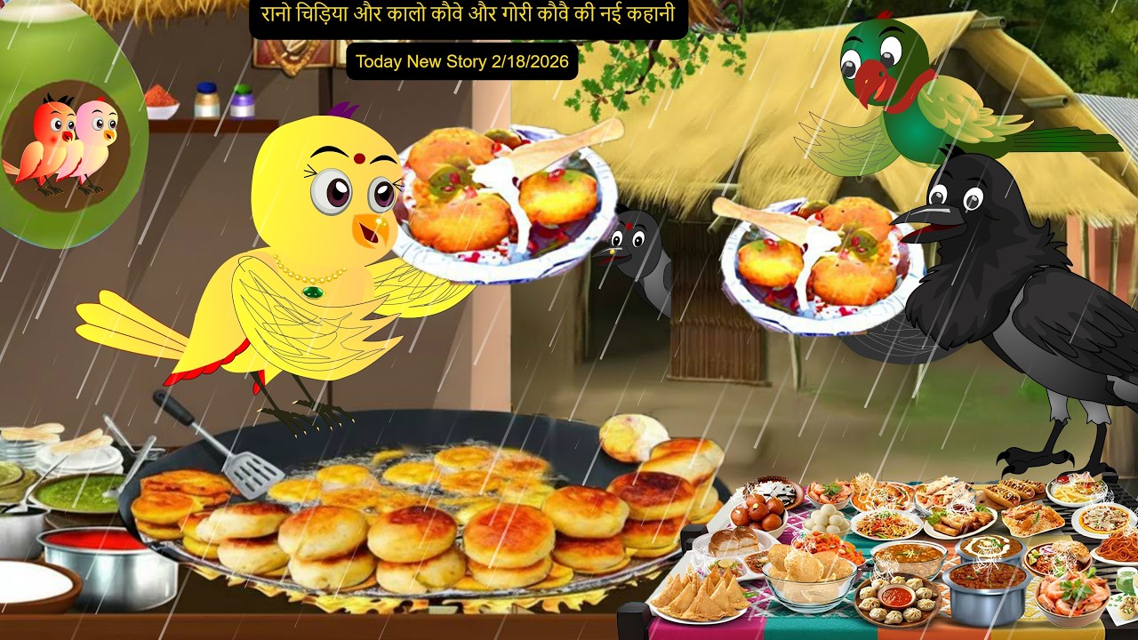18-2-2026 | Chidiya Wala Cartoon | New Episode Rano Chidiya Ki New Hindi Kahaniyan | Chichu TV