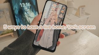 How to have a live wallpaper / how to set video as home/lock screen on Android - Aesthetic Phone screenshot 2