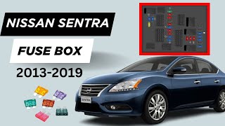 Nissan Sentra 2013-2019 Fuse Box Locations & Diagrams